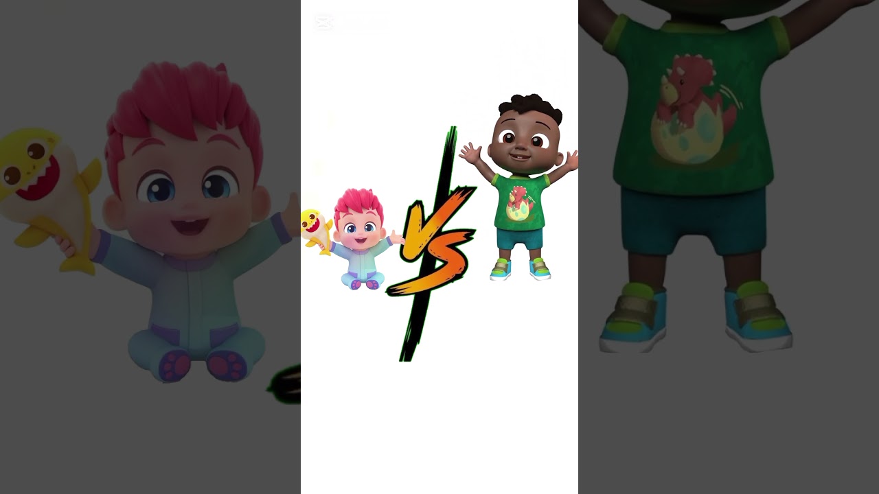 Wrong eyes bebefin vs cocomelon