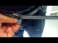 Strange belt buckle