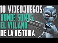 10 VIDEOJUEGOS en los que encarnamos al VILLANO de la historia