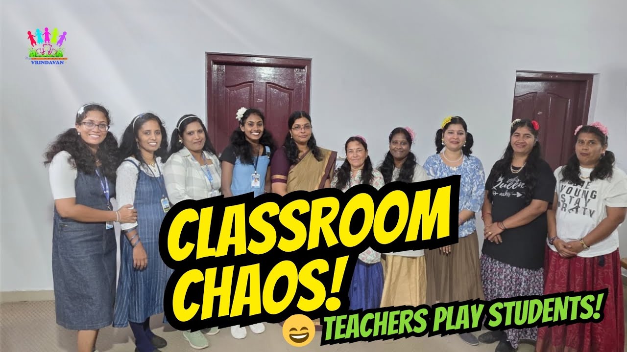 Teachers Turn Into Students! 😂 | Children’s Day Skit 2025 | Sai Vrindavan Primary School