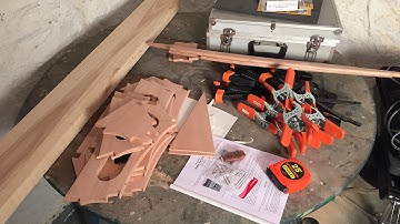 Skin on Frame Kayak Build – Part 1 (Live Stream) parts of the kit
