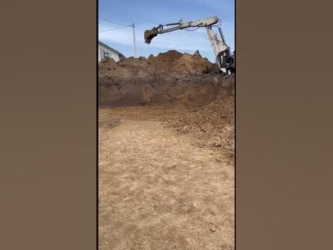 Котлован для дома 🏡 - YouTube