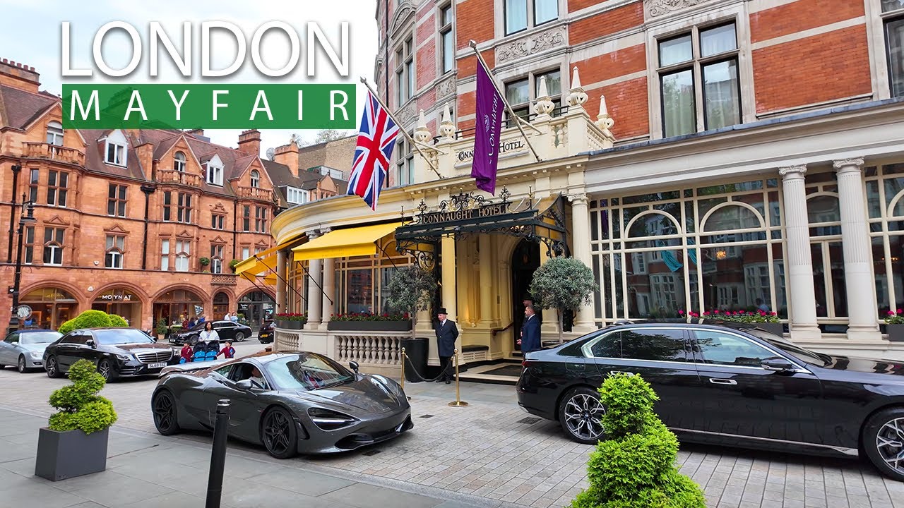 Can You Afford to Walk Here?! Mayfair Walking Tour (Luxury Cars & Window Shopping) 4K HDR 60FPS