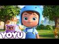 🚦 Verkehrsschilder lernen mit Yoyu Kinderlieder! Rot heißt Stehen, Grün heißt Geh'n 🎵
