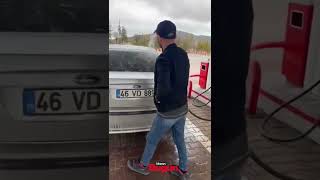 Kahramanmaraş Bunu Da Gördü Su Yerine Mazotla Araba Yıkama Şoku Ş