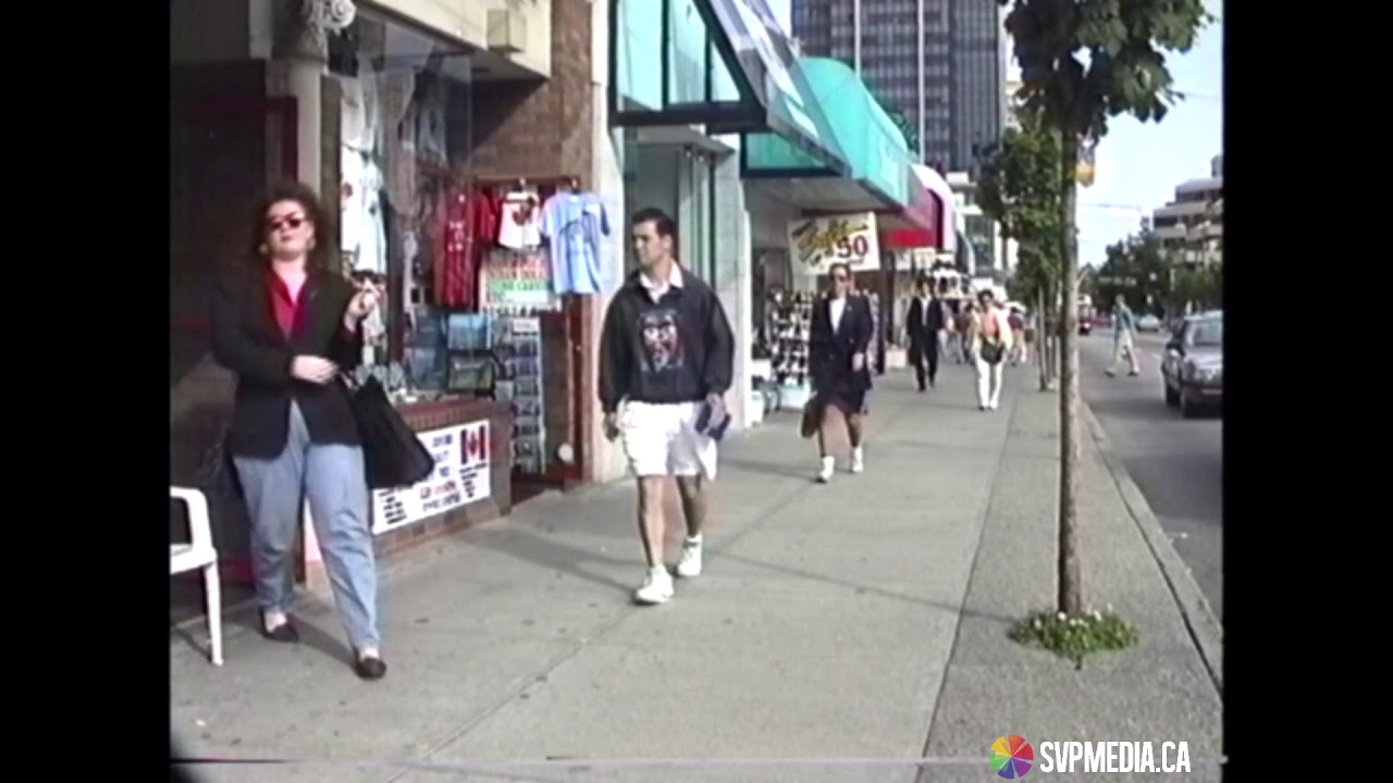 Personal Vancouver Archives Robson Street (circa early 90's) YouTube