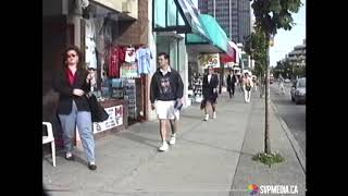 Personal Vancouver Archives: Robson Street (circa early 90's)