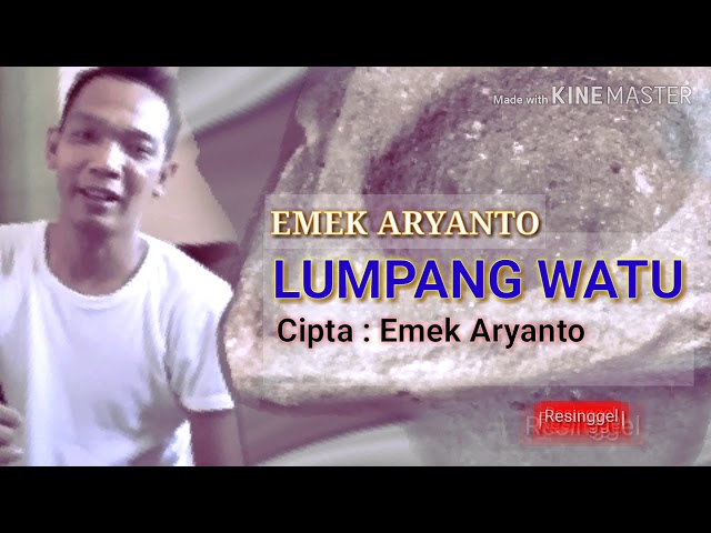 LUMPANG WATU - EMEK ARYANTO class=