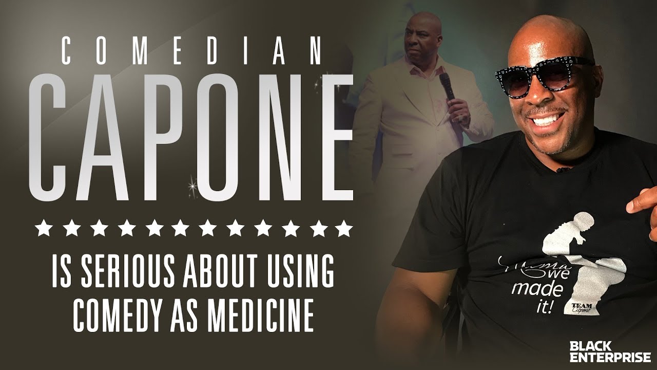 Comedian Capone Is Serious About Using Comedy As Medicine - YouTube