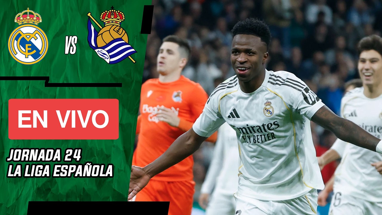 ⚽ GOLEADA del Real Madrid 4-1 vs Real Sociedad para ser el ÚNICO LÍDER de La Liga 🔥🏆