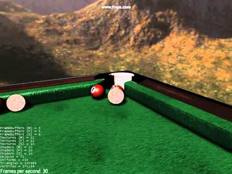 JME3 Billards experiment