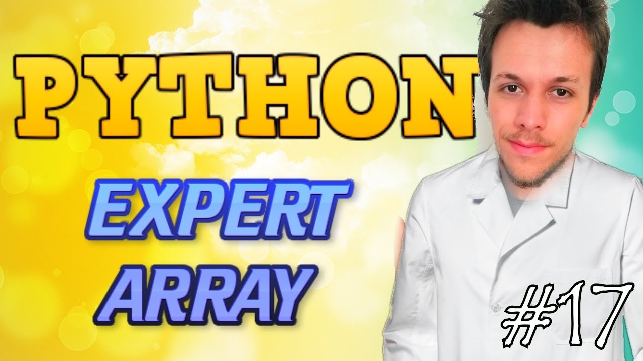 Python tutorial 2019 #17 EXPERT ARRAY FUNCTION - YouTube