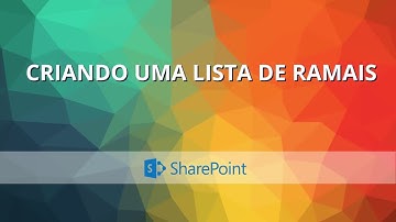 Curso - SharePoint Online - Criando uma lista de ramais