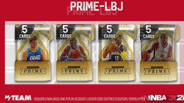 *NEW* 2K20 MYTEAM LOCKER CODE FOR A CHANCE TO GET FREE PRIME PACKS!! NBA2K20 MyTEAM!!
