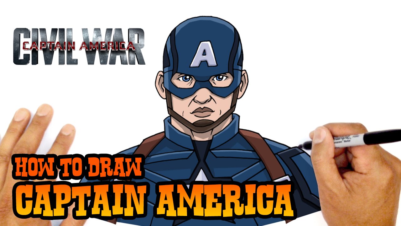 Captain America Drawing Cartoon Painting Illustration PNG 658x500px Captain  America Captain America The Winter Soldier Cartoon