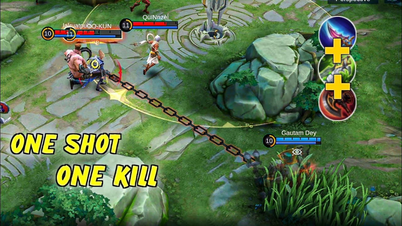 Franco one shot one kill build be like...