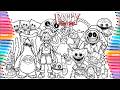 Poppy Playtime Chapter 6 New Big Coloring Pages / How to Color All Top Bosses from All Chapters