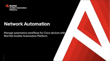 Manage your Cisco devices with Red Hat Ansible Automation Platform