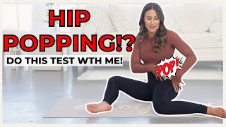 Hip Popping? Test Your Hip Rotation With Me