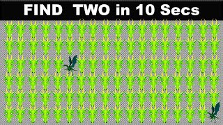 How to Find the two odd one out - 90% Fail | Solve in 10s | Check your eyesight! screenshot 4