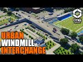 The most compact interchange possible in cities skylines 2