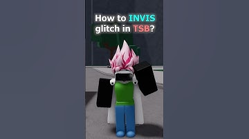 How to perform this INVIS glitch in The Strongest Battlegrounds!👻😱(TSB)