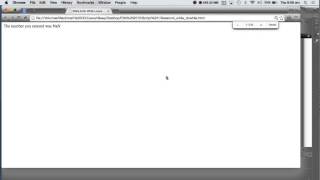JavaScript: Recap input, if, output