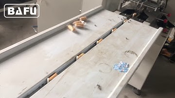 dry cake packaging machine,sliced cake packaging machine,sliced bread packaging machine