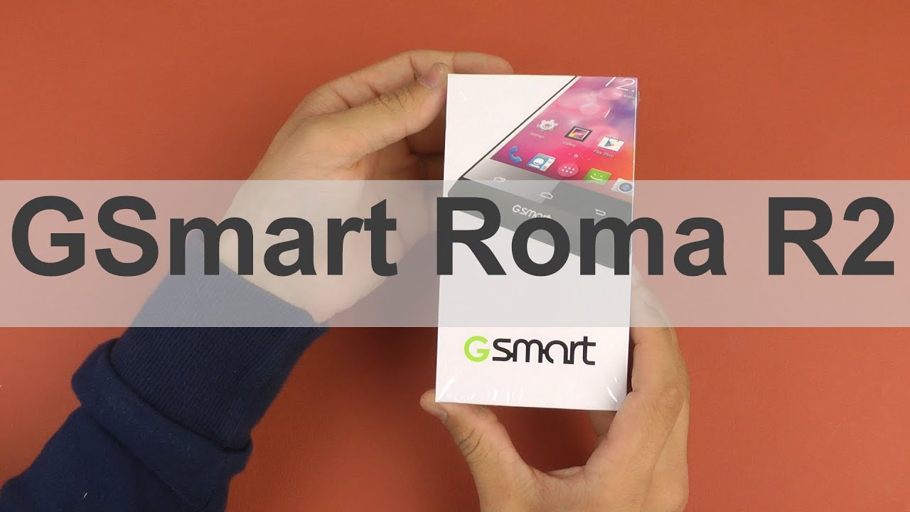 Распаковка Gigabyte Gsmart Roma R2 Plus