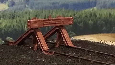 How to build & Improve 4mm 00 gauge buffer stops. Peco Kit SL-40