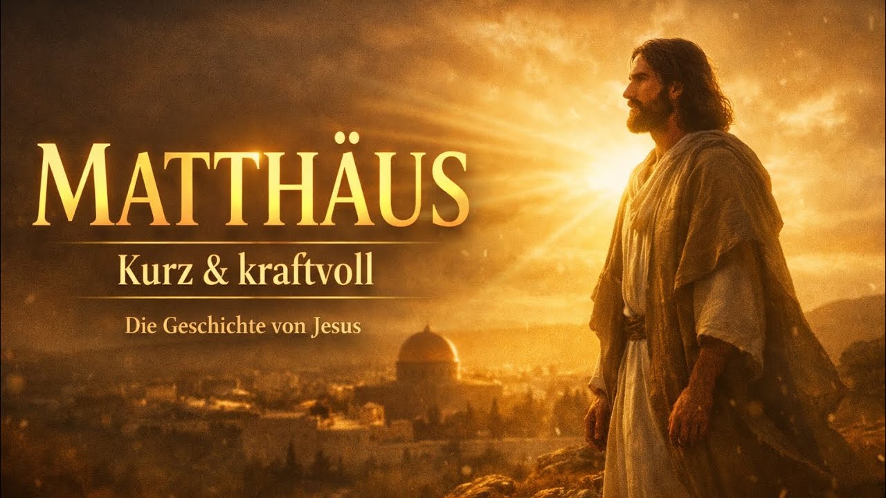 Hör das Matthäus-Evangelium, bevor du heute weitermachst…