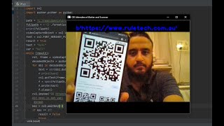 QR Based Attendence and Building Access System| Python | OpenCV | RPA