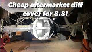 DIFFERENTIAL COVER INSTALL FORD 8.8 F150 Ford 8 8 Diff Cover
