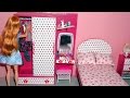 How to make a wardrobe with a dressing/vanity table for dolls - miniature crafts DIY How to make a wardrobe with a dressing/vanity table for dolls - miniature crafts DIY