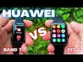 HUAWEI BAND 7 vs HUAWEI WATCH FIT 2 Comparison and Review | Which Is Best?