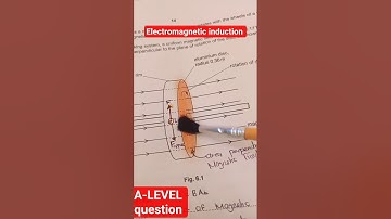 A-LEVEL ELECTROMAGNETIC INDUCTION 9702 PHYSICS