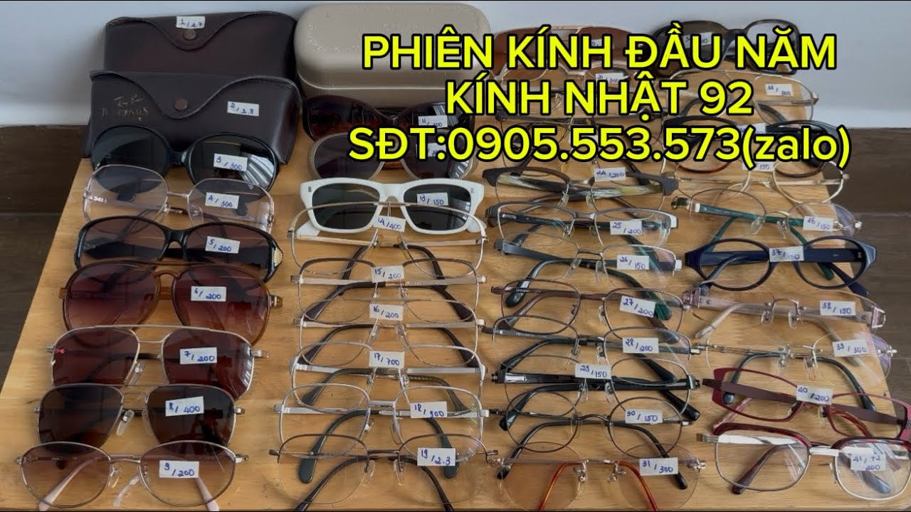 Phiên 654: PHIÊN KÍNH KHUYẾN MÃI ĐẦU NĂM. SĐT:0905.553.573(zalo/viber)🍀🍀