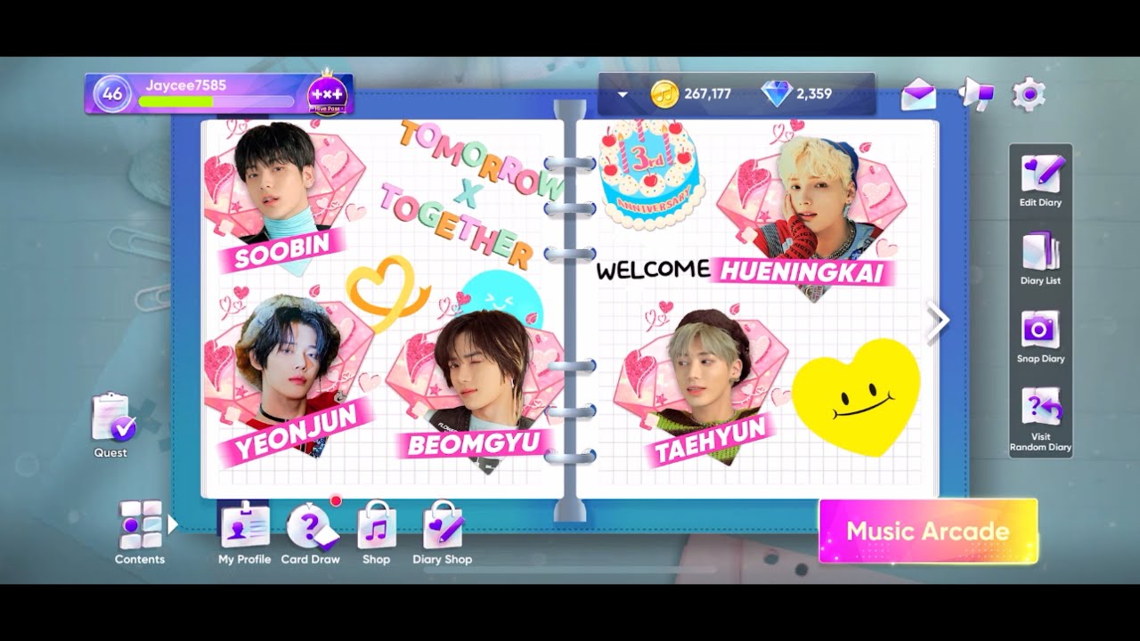 [Rhythm Hive] Explaining everything I know about the Diary (I tried TvT