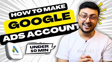 How to Create GOOGLE ADS Account | Google Ads Account Kaise Banae?