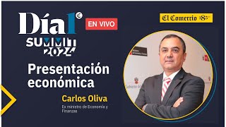 EN VIVO: CARLOS OLIVA, exministro de Economía, expone sobre el CONTEXTO ECONÓMICO DEL PAÍS