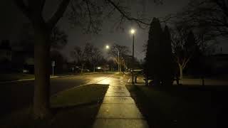Rainy Morning Walk Before Sunrise | Quiet Neighbourhood, Wet Streets & Natural Sounds (20 Min)
