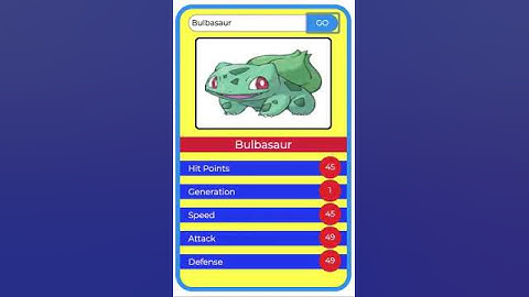 Javascript React Pokemon Index Project