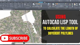 AutoCAD LISP Tutorial | Calculate Total Length of Multiple Polylines Instantly!