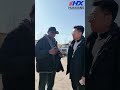 We warmly welcome our friends from Zimbabwe to Shandong Huaxiang Automobile Technology Co. Ltd!
