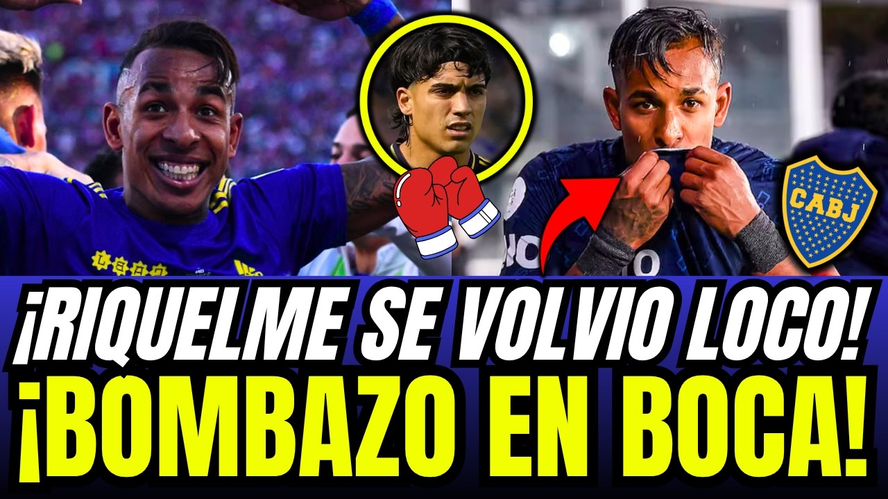 ¡BOMBAZO EN BOCA! ¡RIQUELME POR CERRAR A VILLA Y ZEBALLOS CON UNA OFERTA DEL NAPOLI??!