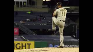 Yu Darvish Pitching Mechanics (Home Plate/First Base Line View)