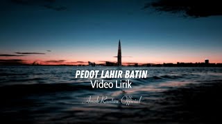 Pedot Lahir Batin lirik TERBARU