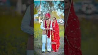 🧿takdeeran miliyaa❤ tary bhangu weds manpreet brar  #newsong #couplegoal #viralshort #newlyweds