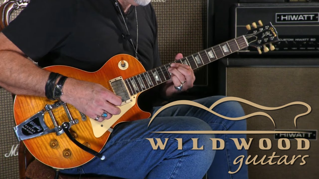 Gibson Murphy Lab Wildwood Spec 1960 Les Paul Standard – Light Aged, Bigsby • Серийный номер: 05341