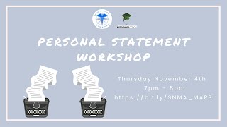 Personal Statement Workshop with MedSchool Coach
